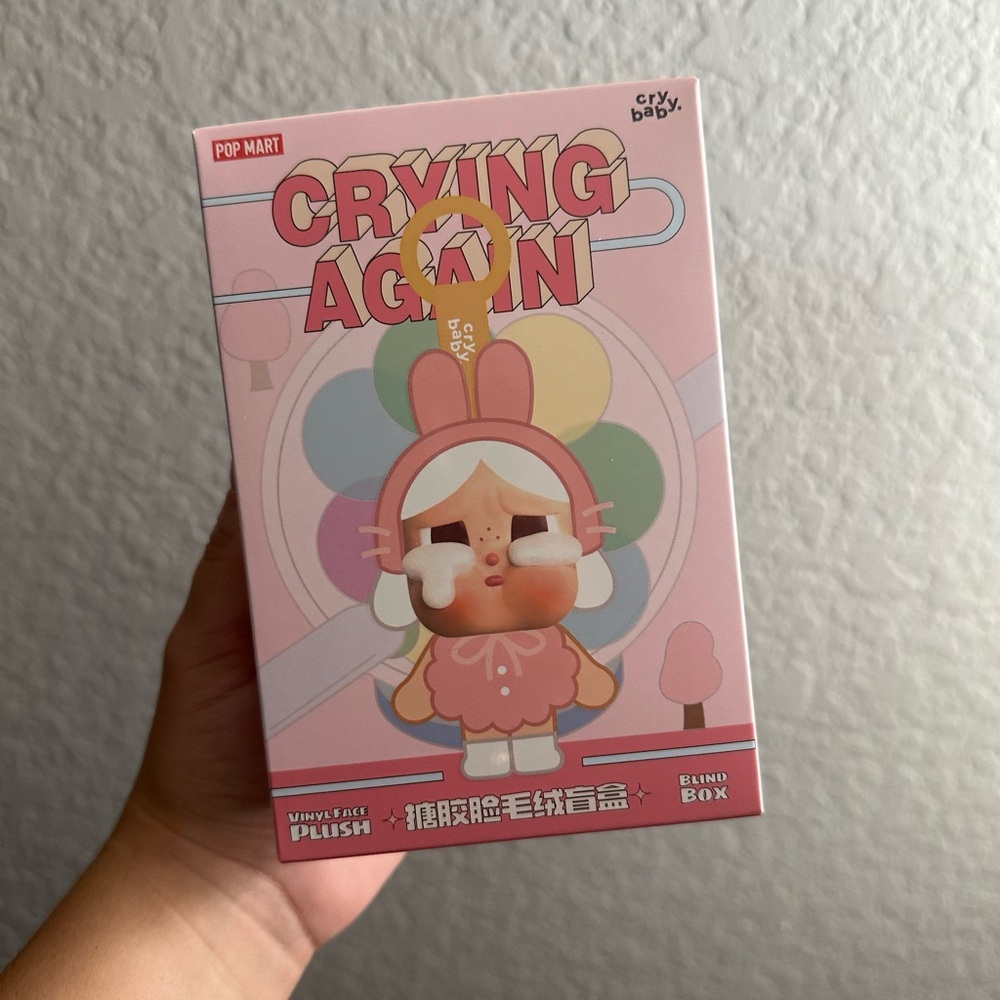 Crybaby Crying Again POP MART - I’ll Bring You a Flower - 100% Authentic